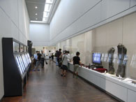 画像：中生代の展示コーナー